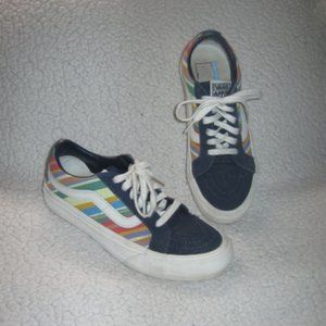 Vans Sk8 Reissue Retro Striped Low Top Shoes